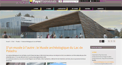 Desktop Screenshot of museelacdepaladru.fr